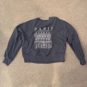 Abercrombie Paris Sweatshirt. Size L.